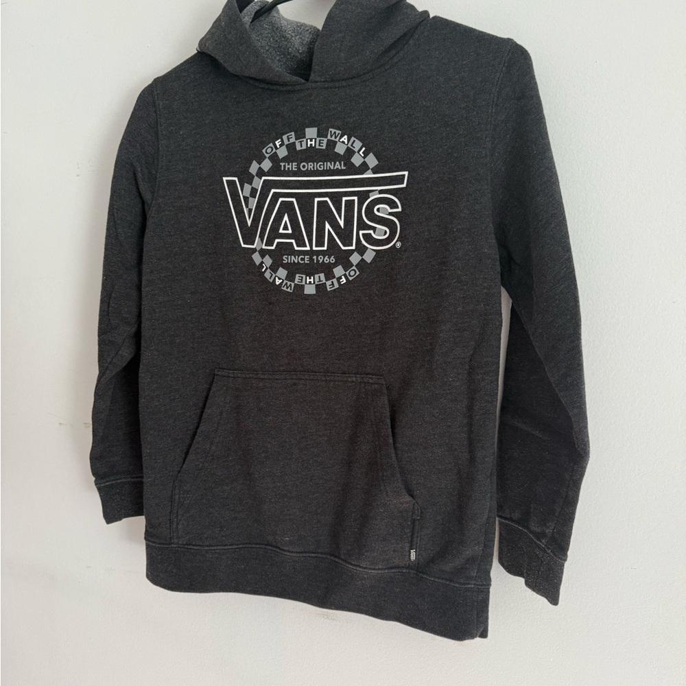 Vans Kids Charcoal Hoodie YOUTH medium